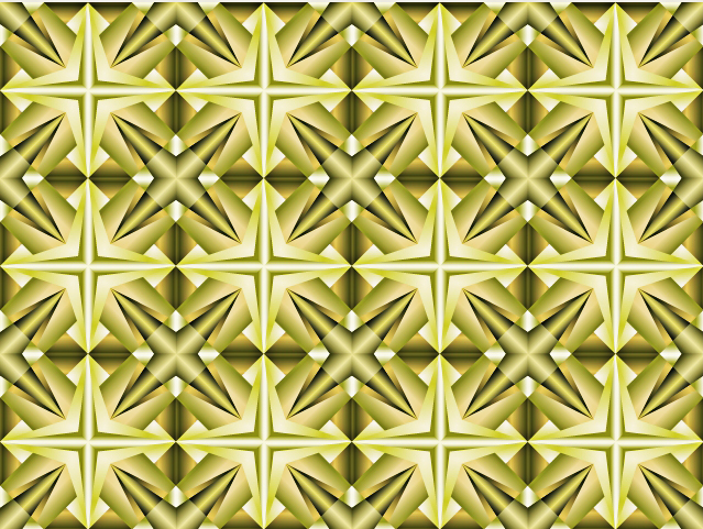 Mosaico regular a base de cuadrados