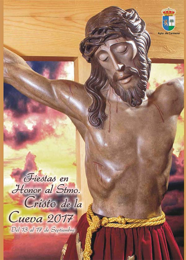 Programa de las fiestas en honor al Stmo. Cristo de la Cueva en Carmena (13 al 17 de Septiembre de 2017)