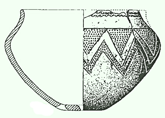  Restos de vasija del período del Bronce tardío en el Olivar de la Fuente de Malpica de Tajo 