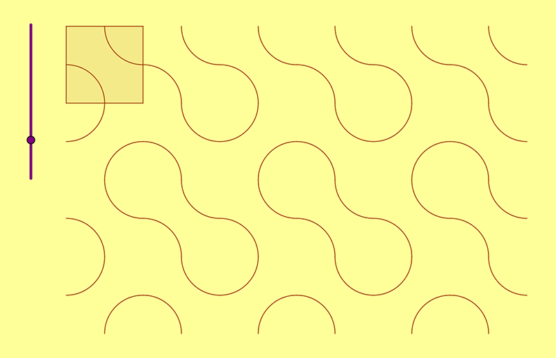 Mosaico motivo 6 cuatro sin trama