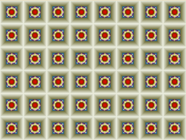 Mosaico formado a partir del motivo 1