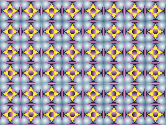 Mosaico formado a partir del motivo 2