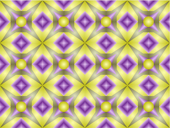 Mosaico formado a partir del motivo 4