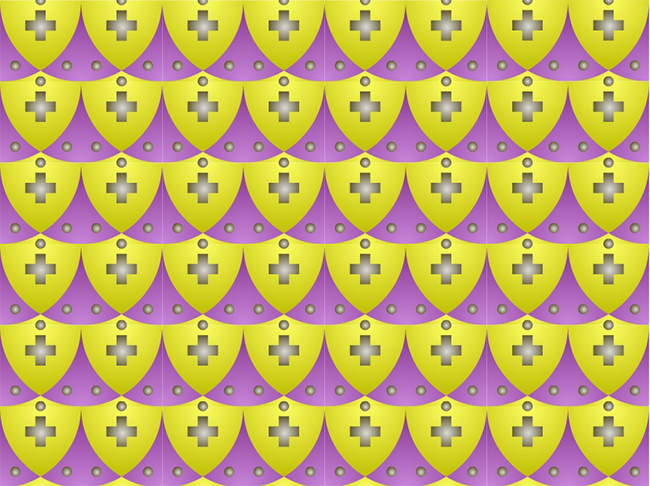 Mosaico formado a partir del motivo 8