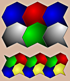 Mosaico de la aguja