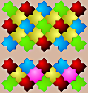 Mosaico de la taba