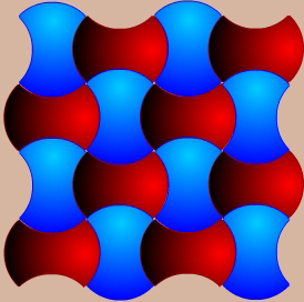 Mosaico del huso