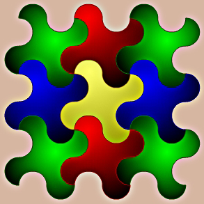 Mosaico del molinillo