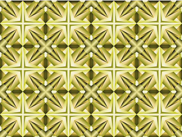 Mosaico regular a base de cuadrados