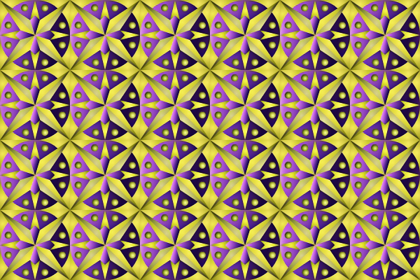 Mosaico regular a base de cuadrados