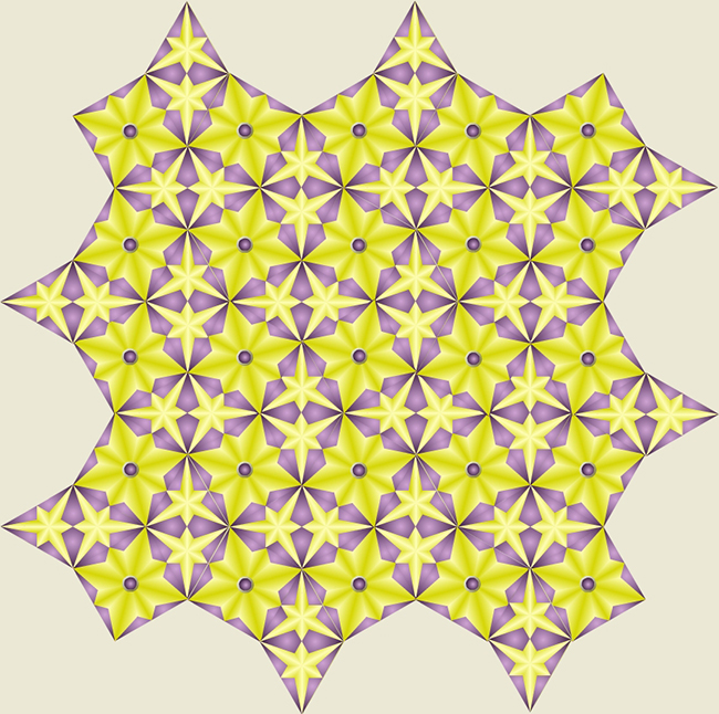 Mosaico semiregular 3,3,4,3,4