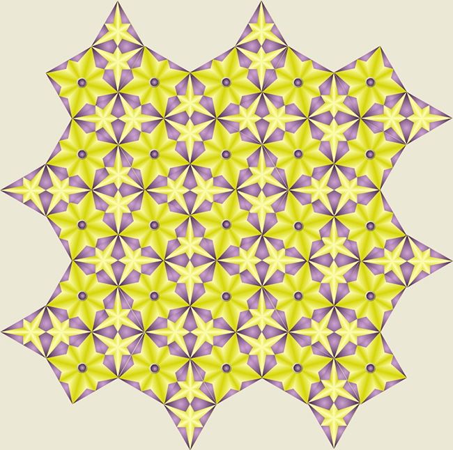 Mosaico semiregular 3,3,4,3,4