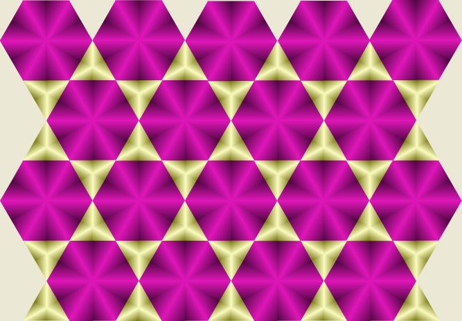 Mosaico semiregular 3,3,6,6