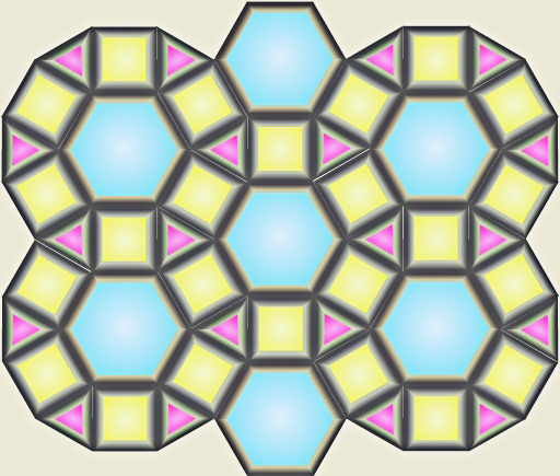 Mosaico semiregular 3464