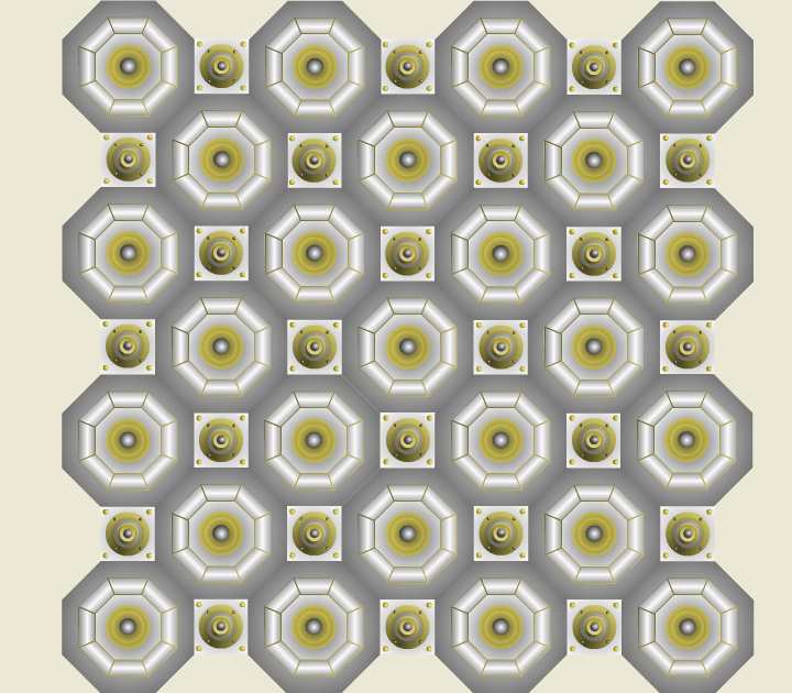 Mosaico semiregular 4,8,4