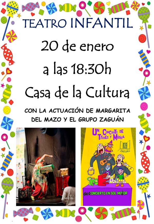 Programa teatro de San Sebastián 2018 en Malpica de Tajo