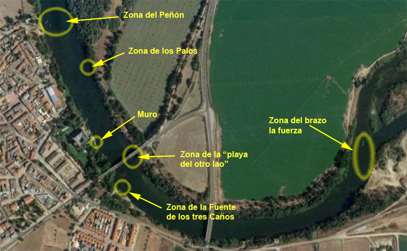 Las zonas de baño más populares de Malpica de Tajo