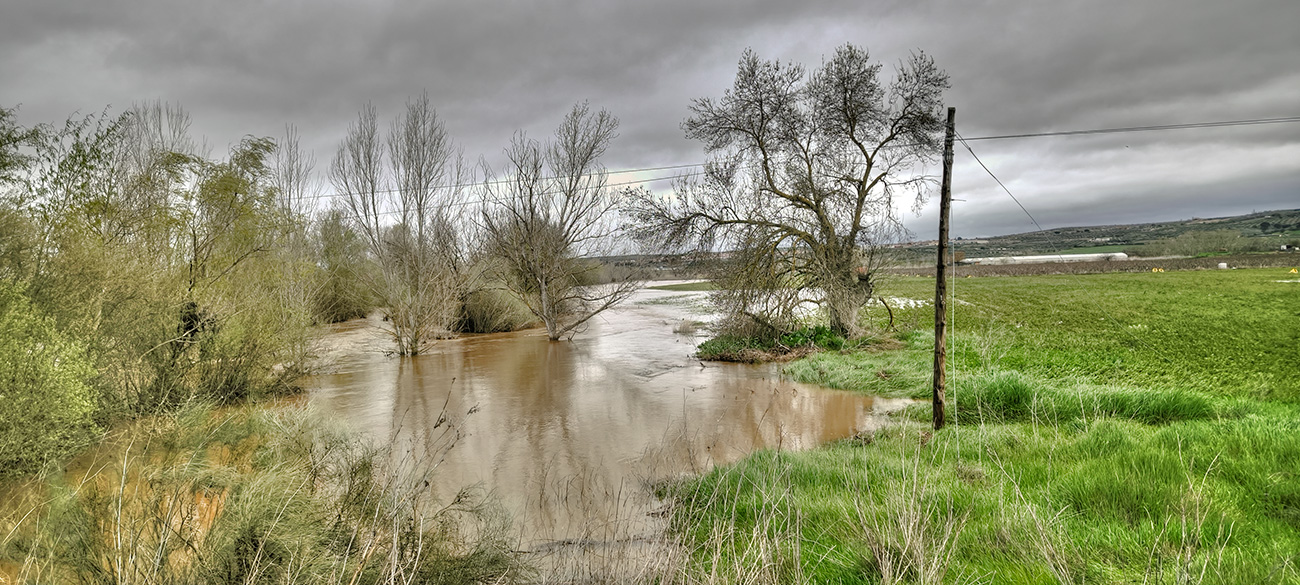 Nivel de las aguas del arroyo Pusa el 22 de marzo de 2025 Nivel de las aguas del arroyo Pusa el 22 de marzo de 2025