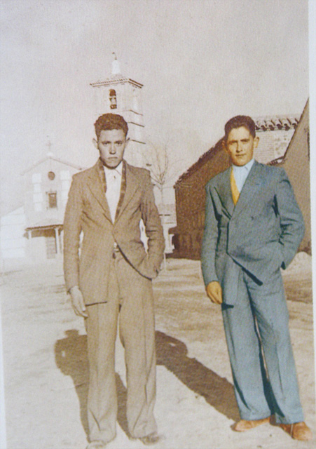 Pichi y un amigo
