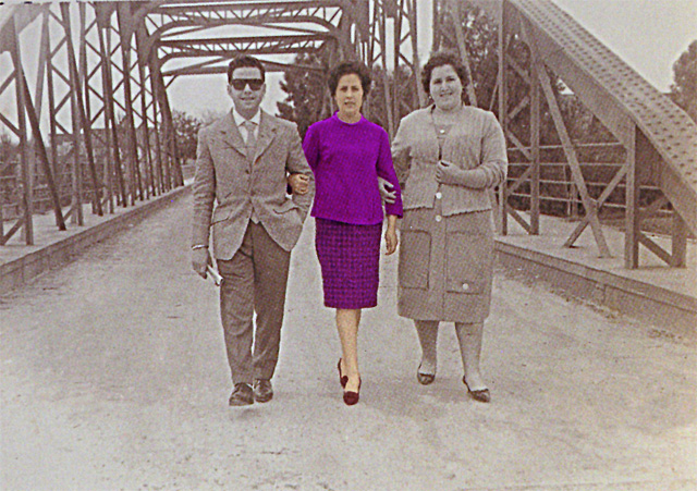 De paseo por el puente