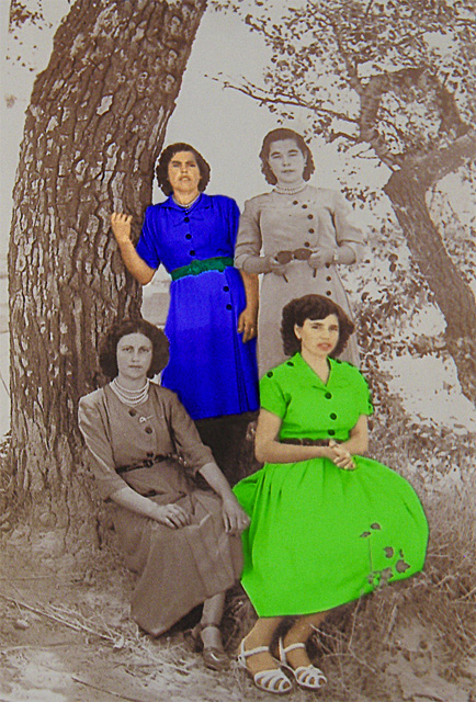 Esperanza, Olimpia, Olvido y Paulina