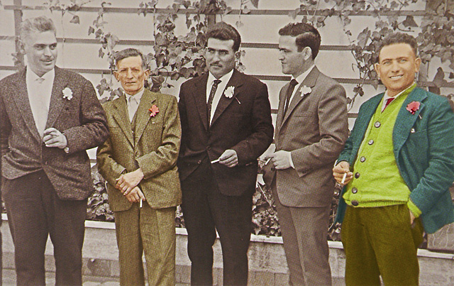Gonzalo, Emilio, Feliciano, Pedro y Julio