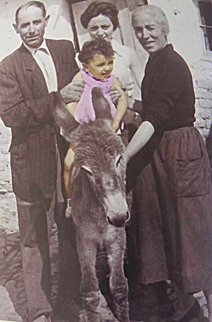 Santiago y Ricarda con Carmen y Belinda