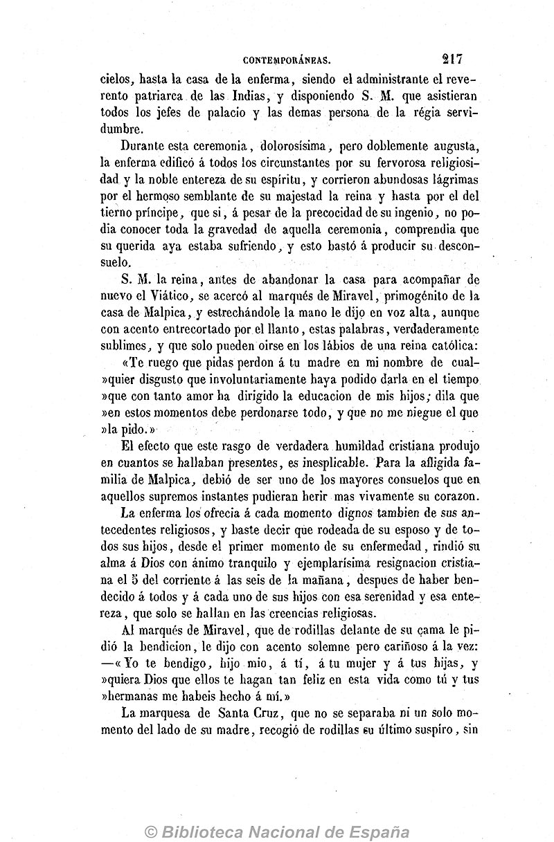 Escenas Contemporáneas en 1863. necrológica de Doña María de la Encarnación Álvarez de las Asturias Bohórquez y Chacón-1 Escenas Contemporáneas en 1863. necrológica de Doña María de la Encarnación Álvarez de las Asturias Bohórquez y Chacón-1