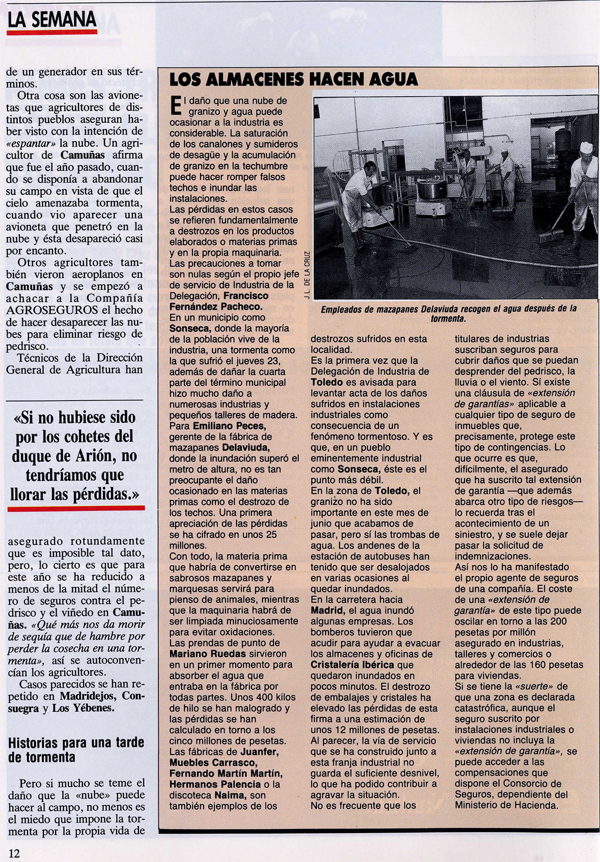 Nubes trágicas, Bisagra 07-04-1988 Nubes trágicas, Bisagra 07-04-1988