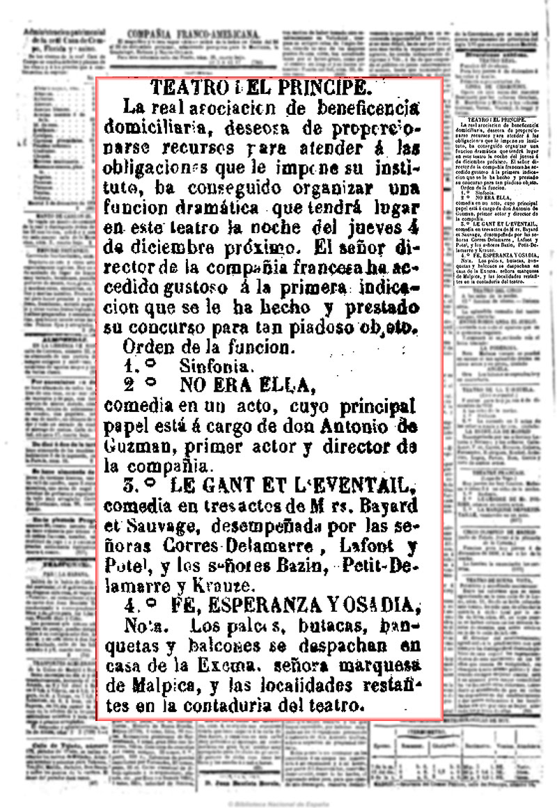 Obras de beneficencia domiciliaria, marquesa de Malpica (1856) Obras de beneficencia domiciliaria, marquesa de Malpica (1856)