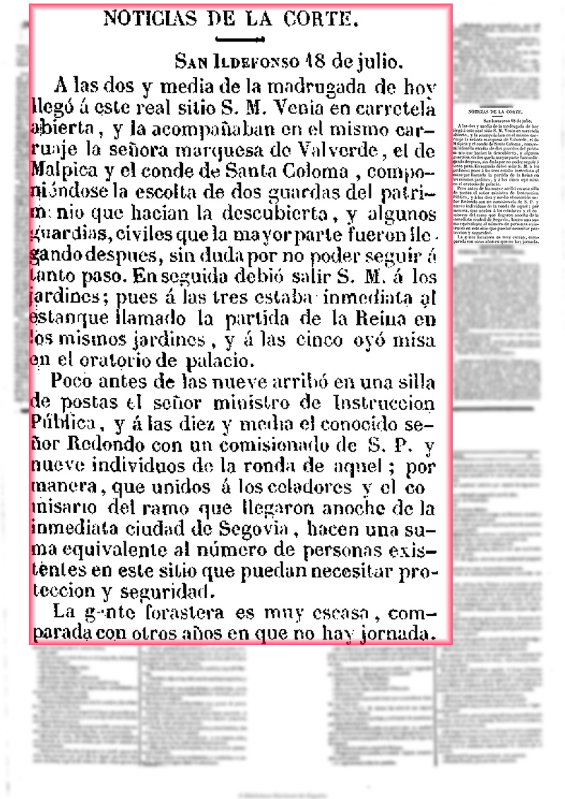 Crónica de la corte Crónica de la corte