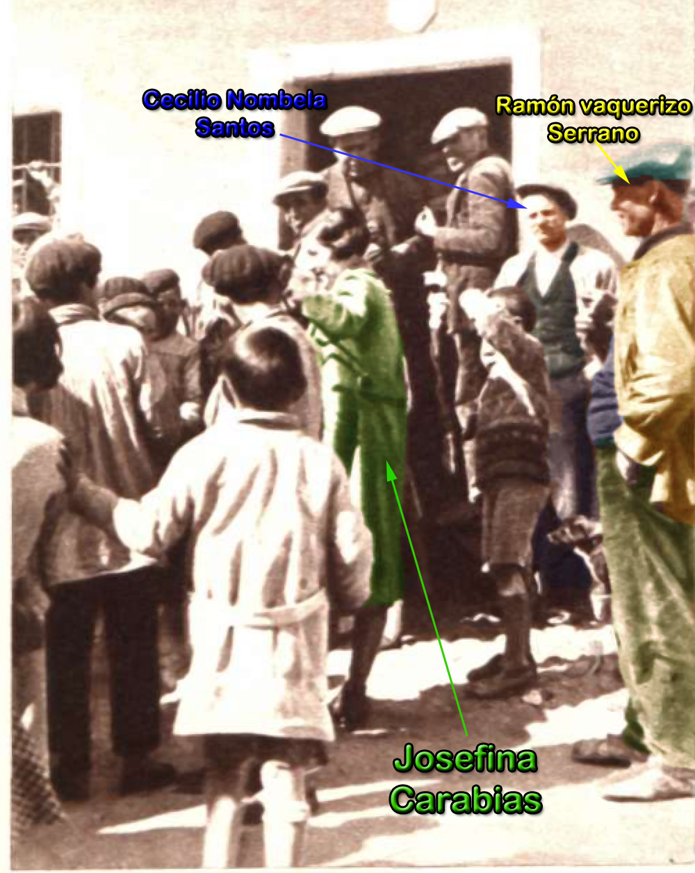 Fotografía 3 del reportaje de Josefina Carabias de 1934 sobre la comunidad de campesinos de Malpica de Tajo Fotografía 3 del reportaje de Josefina Carabias de 1934 sobre la comunidad de campesinos de Malpica de Tajo