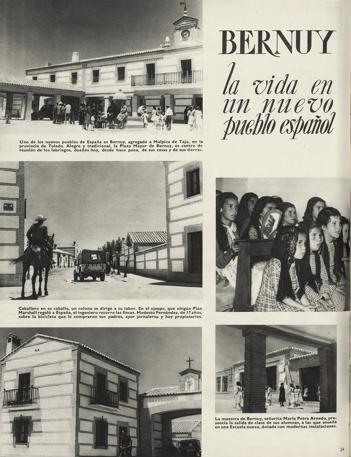 BERNUY, la vida en un nuevo pueblo español_1 BERNUY, la vida en un nuevo pueblo español_1