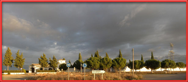 Ermita de San Sebastián y cementerio en Malpica de Tajo