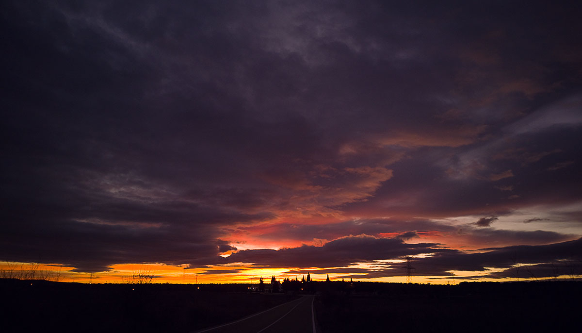 Amanecer en Malpica de Tajo 