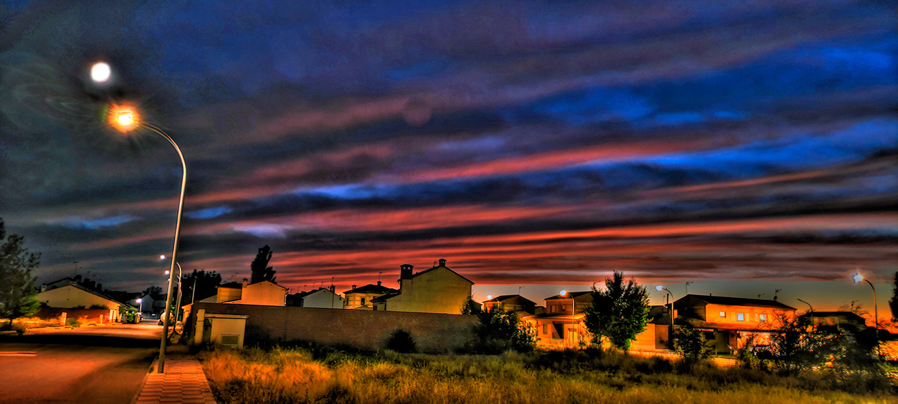 Puesta de sol en Malpica de Tajo (01/09/22) - 1 Atardecer en Malpica de Tajo el 01 del 09 de 2022 -1