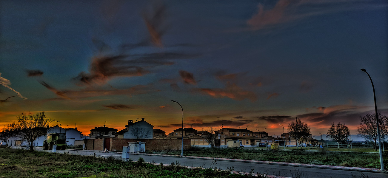 Puesta de sol en Malpica de Tajo (02/01/22) - 4 Atardecer en Malpica de Tajo el 2 del 01 de 2022 -4