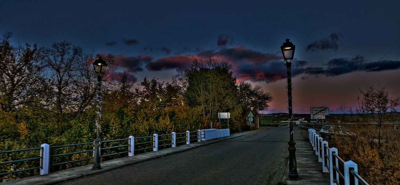 Puesta de sol en Malpica de Tajo (02/12/21) Atardecer en Malpica de Tajo el 2 del 12 de 2021