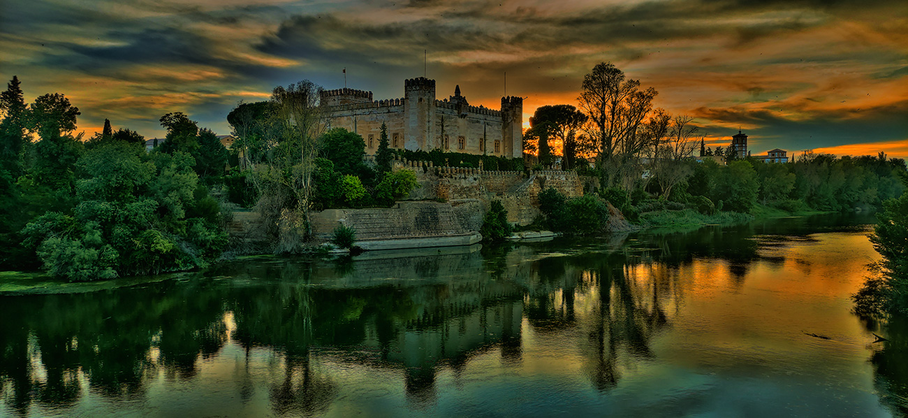 Vista actual desde el Este del castillo de Malpica de Tajo