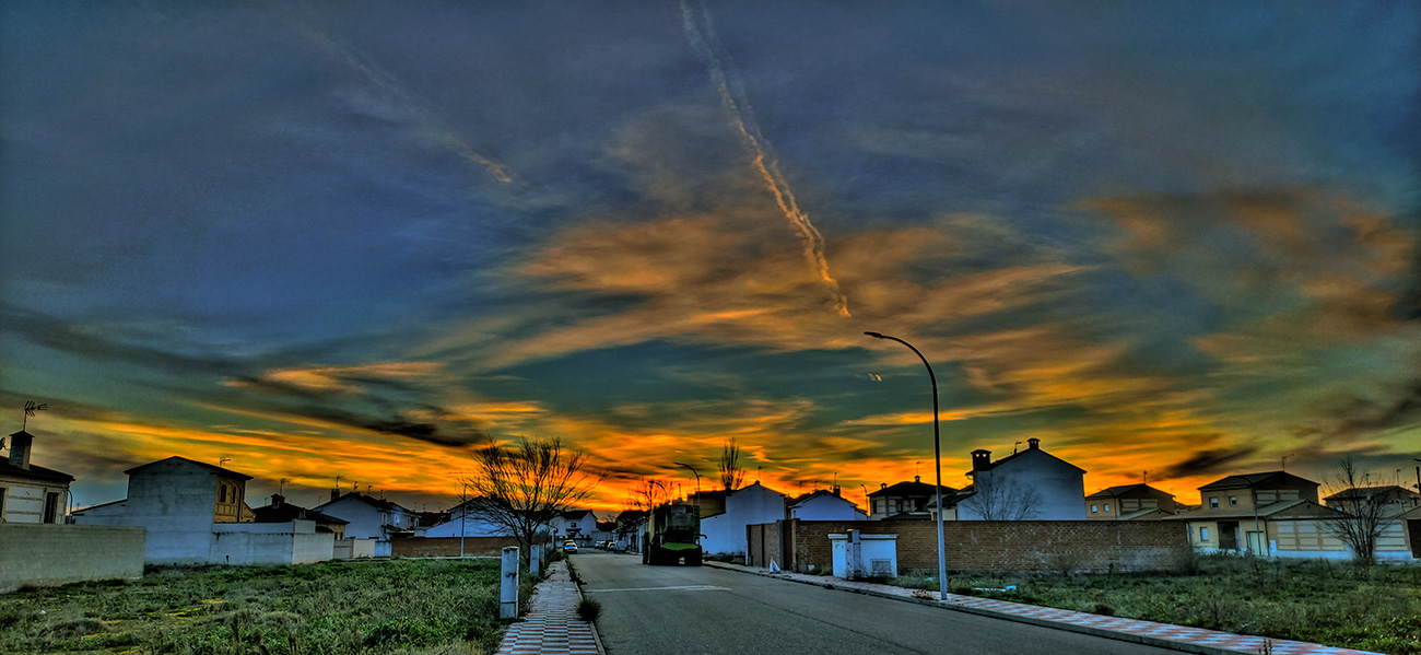 Puesta de sol en Malpica de Tajo (08/01/22) - 3 Atardecer en Malpica de Tajo el 8 del 01 de 2022 -3