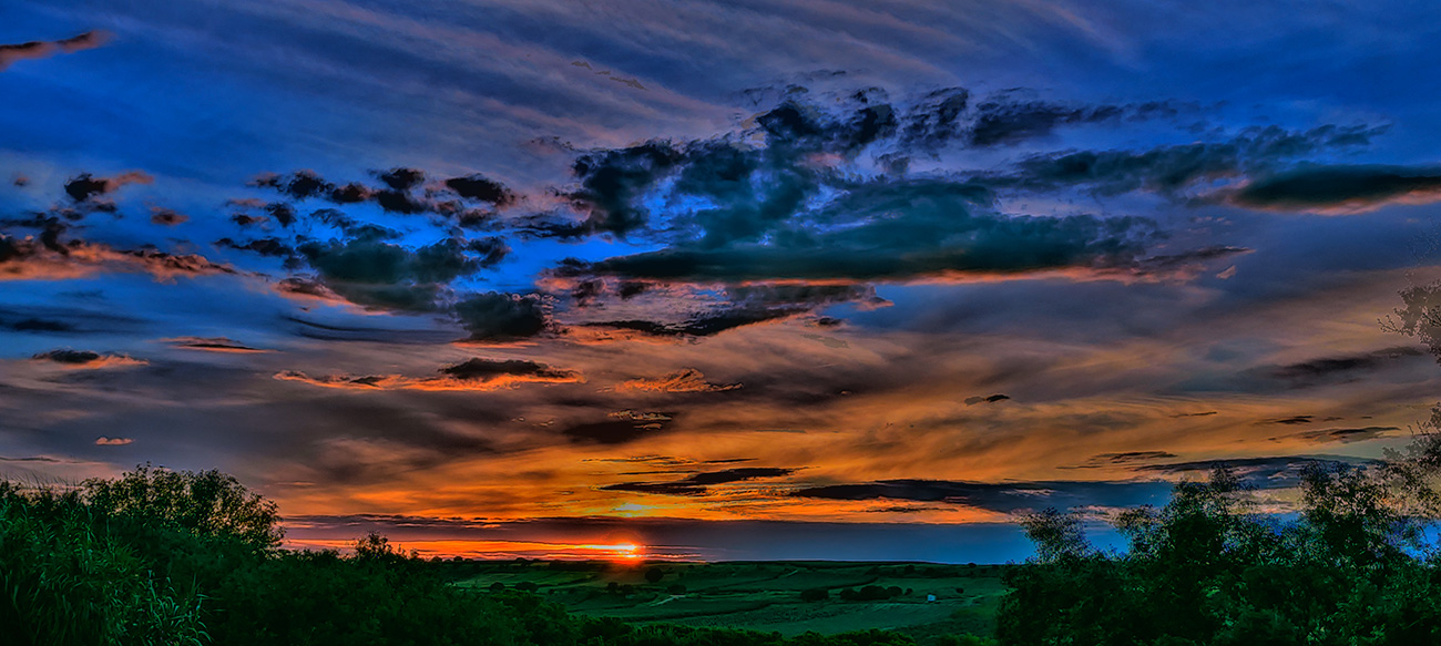 Puesta de sol en Malpica de Tajo (08/09/21) Atardecer en Malpica de Tajo el 08 del 09 de 2021