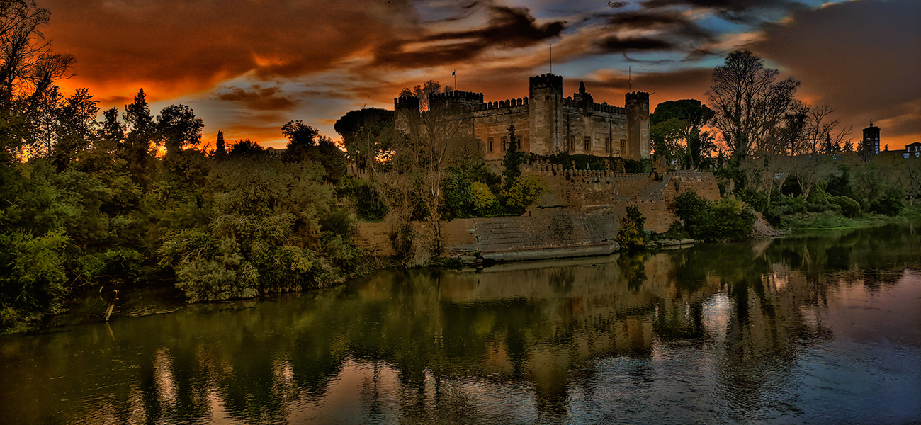 Puesta de sol en Malpica de Tajo (11/10/21) Atardecer en Malpica de Tajo el 11 del 10 de 2021