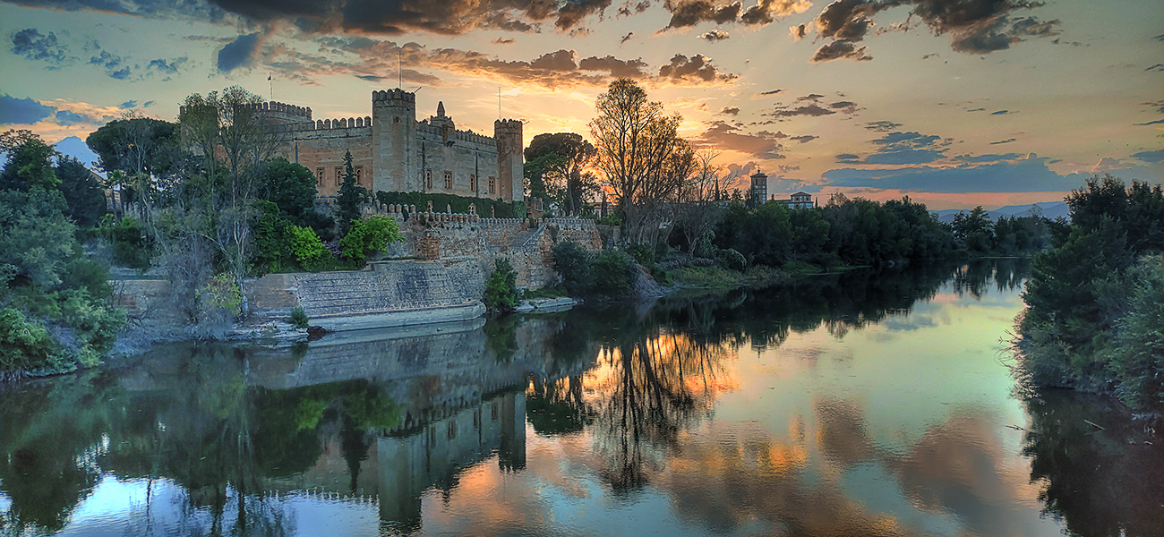 Atardecer en Malpica de Tajo el 12 del 06 de 2021