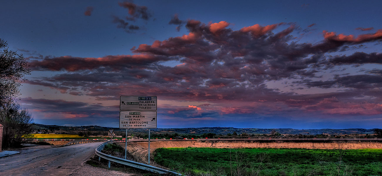 Atardecer en Malpica de Tajo el 14 del 04 de 2022 -1