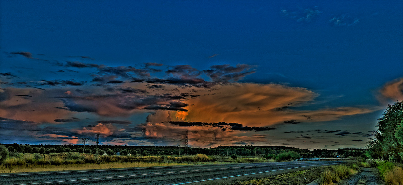 Atardecer en Malpica de Tajo el 15 del 09 de 2022 -3
