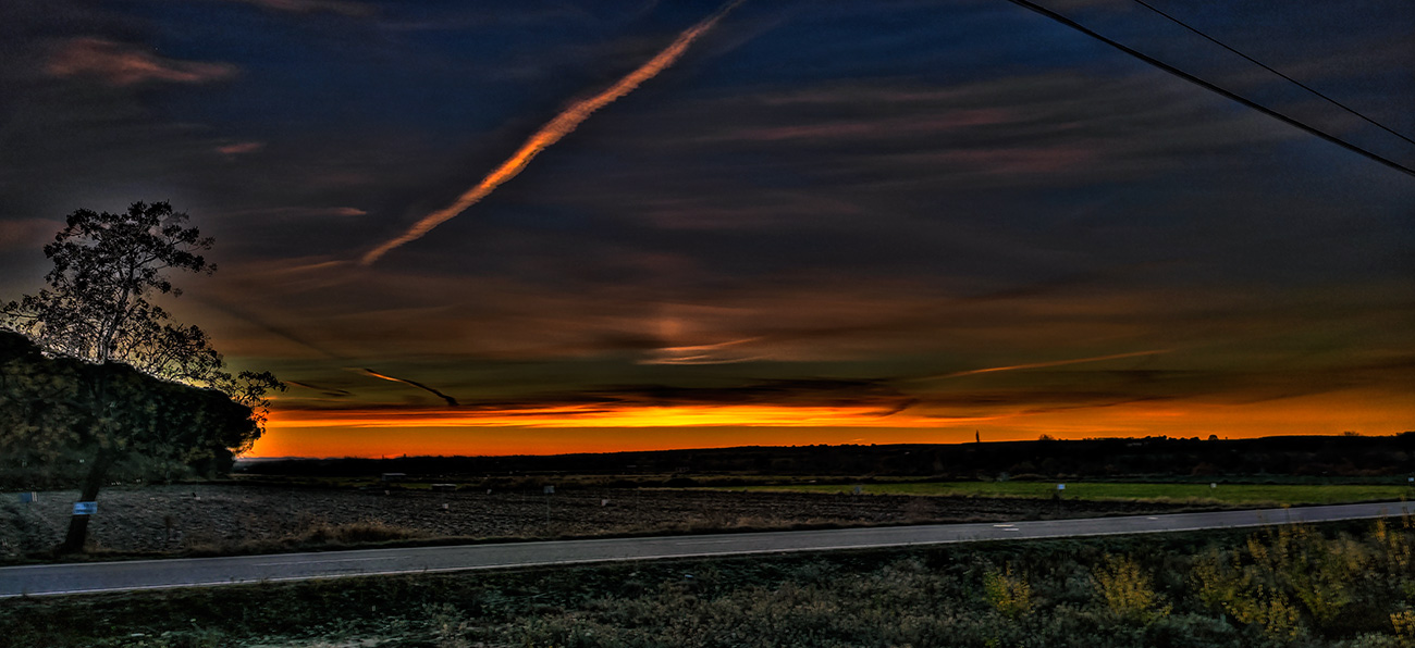 Puesta de sol en Malpica de Tajo (15/12/21) - 3 Atardecer en Malpica de Tajo el 15 del 12 de 2021 -3
