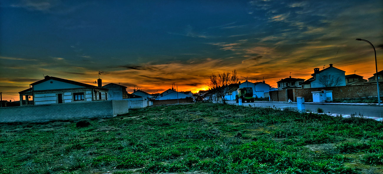 Puesta de sol en Malpica de Tajo (16/01/22) - 1 Atardecer en Malpica de Tajo el 16 del 01 de 2022 -1