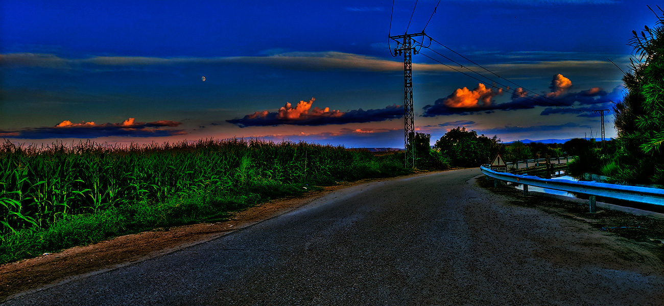 Puesta de sol en Malpica de Tajo (17/09/21) Atardecer en Malpica de Tajo el 17 del 09 de 2021