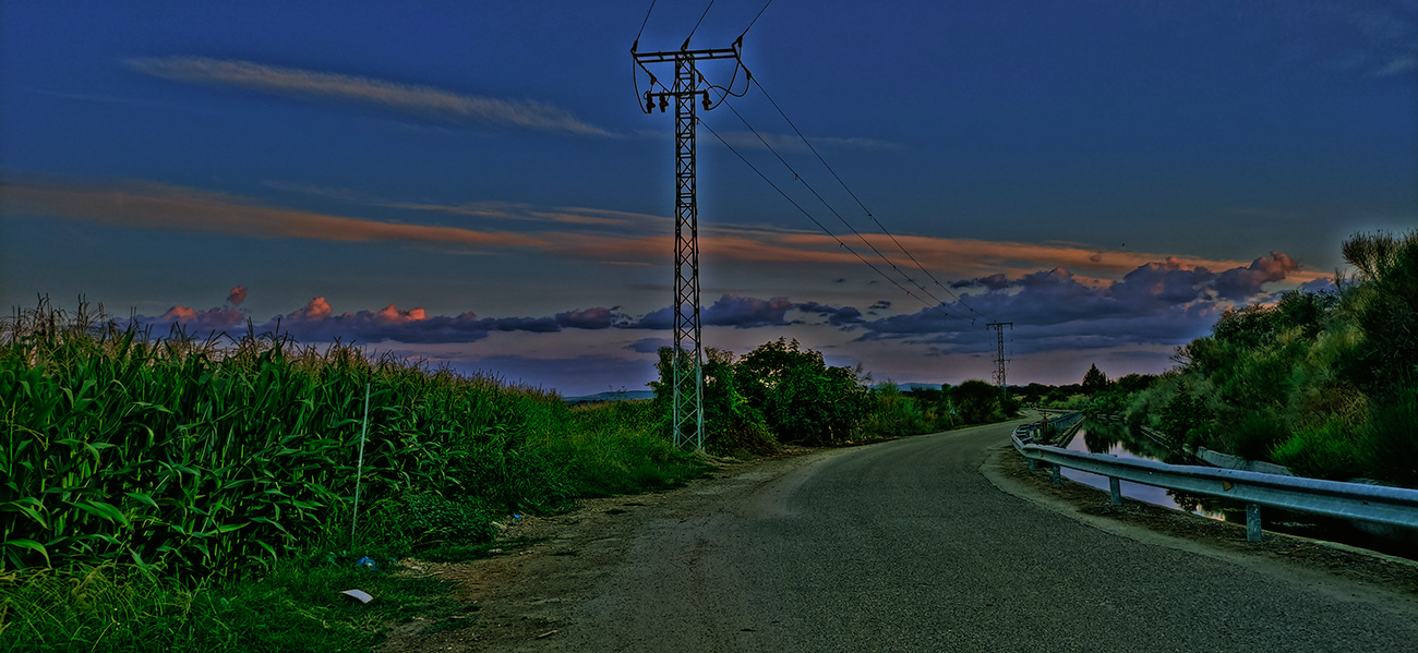 Puesta de sol en Malpica de Tajo (17/09/21) Atardecer en Malpica de Tajo el 17 del 09 de 2021