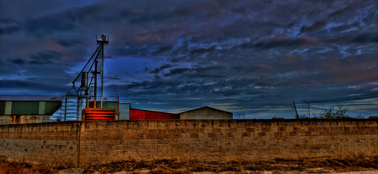 Atardecer en Malpica de Tajo el 19 del 11 de 2021